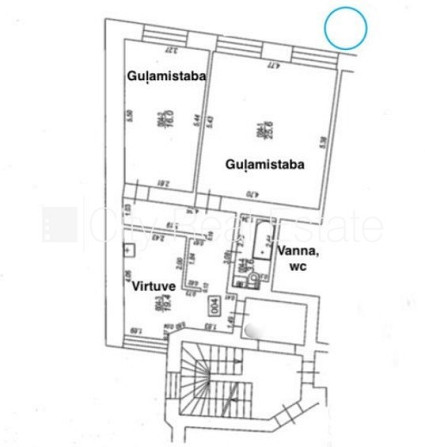 Фасадный дом, реновированный дом, вход со двора, лифт, лестничная клетка после Рига - изображение 18