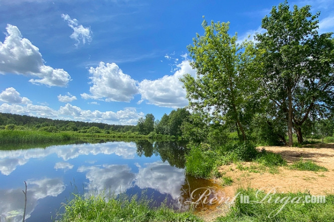 Privātmāju zeme slēgtā ciematā pirmajā līnijā pie Lielās Juglas upes. Prestiža vieta, Rīgas rajons - foto 8