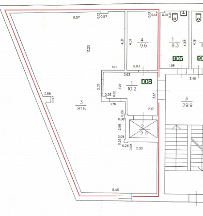 Nomai pieejams birojs Rīgas centrā, Ernesta Birznieka Upīša ielas apkaimē  stratēģiski Rīga - foto 9