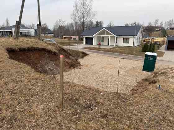 В продаже перспективный земельный участок для строительства частного дома в Sigulda