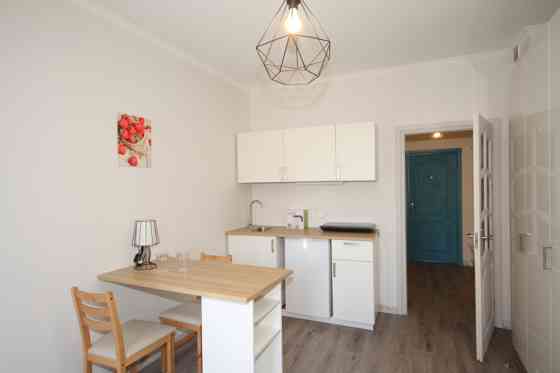 Furnished one room apartment on Aleksandra Caka street 126, opposite the Center sports quarter.   Ad Рига