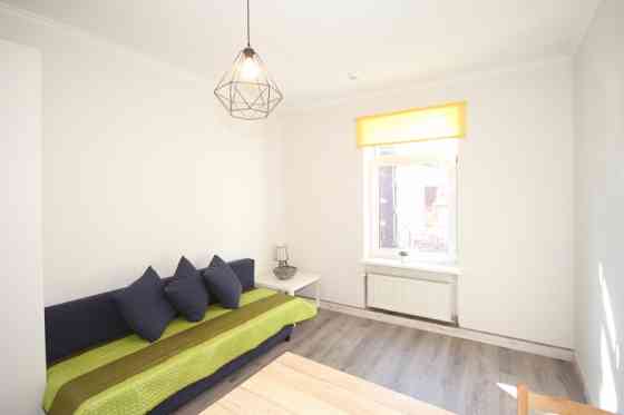 Furnished one room apartment on Aleksandra Caka street 126, opposite the Center sports quarter.   Ad Рига