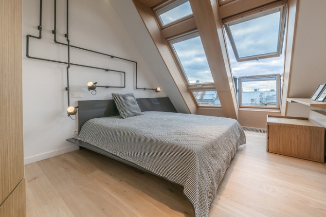 Ekskluzīvs divu līmeņu dzīvoklis ar terasi Rīgas centrā!  Dzīvoklis pilnībā renovēts skandināvu stil Рига - изображение 3