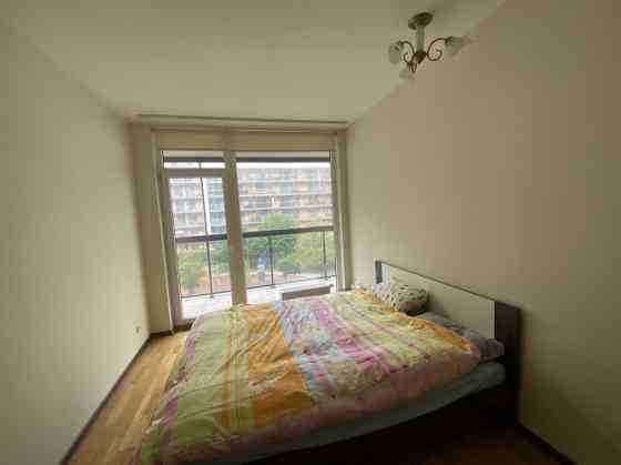 Four-room apartment in Jaunā Teika.  Layout: a living room (relatively small) combined with the kitc Рига