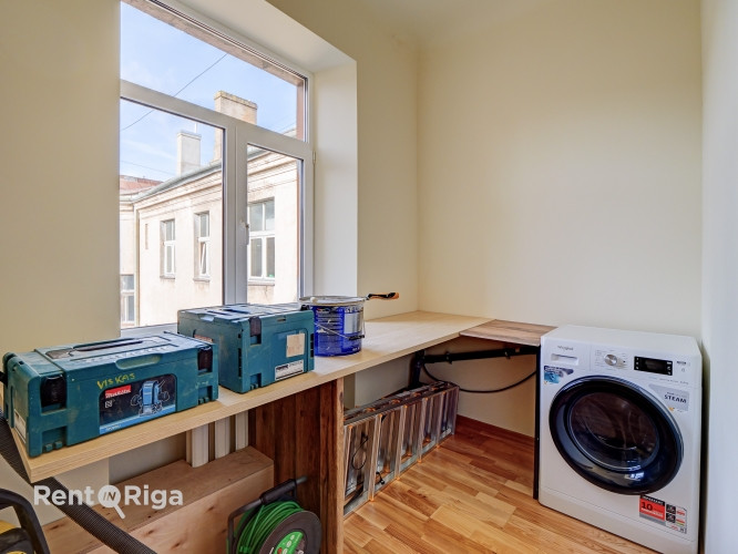 Dzīvoklis tiek piedāvāts īrei pirmo reizi - nesen iegādāts, izremontēts un paredzēts kā Rīga - foto 8