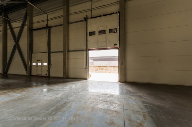 Jauna noliktava ar dzelzceļa pievadu. 3 rampas kravas a/m + 4 vāri smes līmenī.  Gāzes apkure, Rīga - foto 2