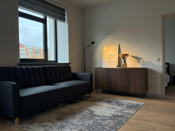 Сдаётся полностью отремонтированная 2-комнатная квартира!  Современная квартира Рига - изображение 4