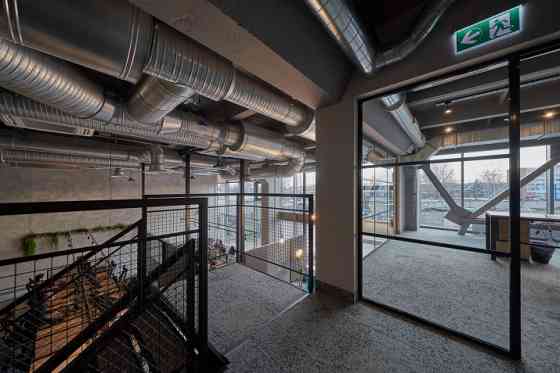 A modern, fully furnished and well-equipped office with a separate faade entrance. The premises are  Rīga