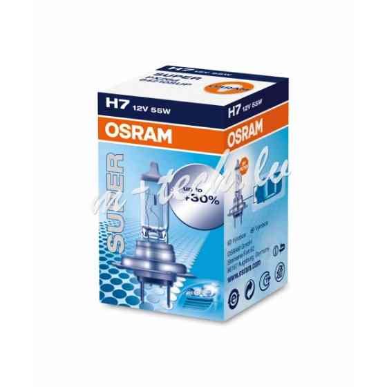 OSUP7 - Halogen OSRAM SUPER 64210SUP PX26d 55W 12V H7 Рига