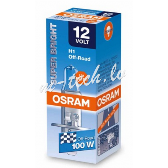 O64152SB - Halogen OSRAM SUPER BRIGHT H1 PX14.5s 12V 100W Рига