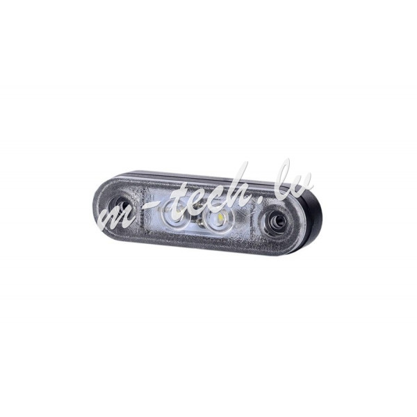 WMLHOR956 - HORPOL LED position light - HOR72 LD956 white 12/24V ECE Rīga - foto 1