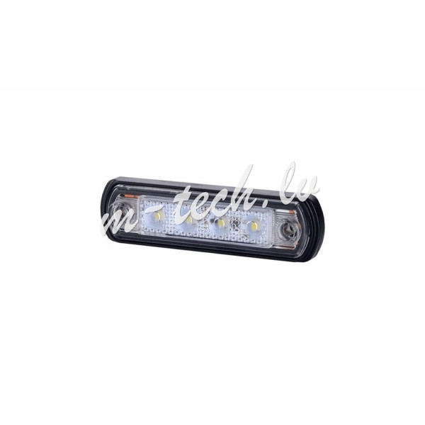 WMLHOR675 - HORPOL LED marker light - HOR65 LD675 orange with reflector 12/24V ECE Rīga - foto 1
