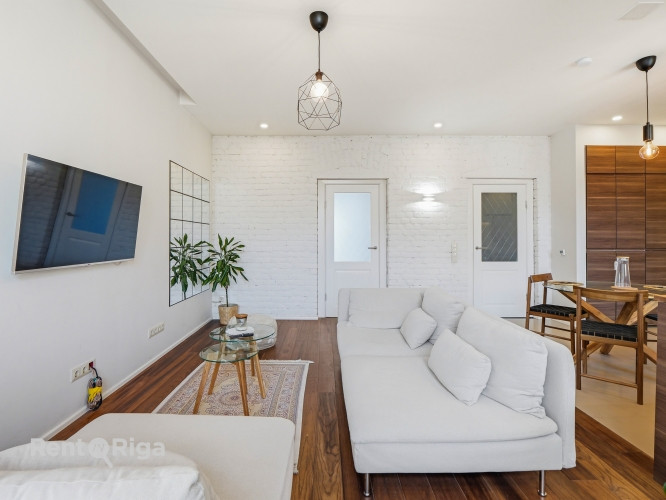 Fantastisks 2 istabu dzīvoklis ar kvalitatīvu apdari Rīgas centrā, klusuma un miera cienītājiem.  Dz Рига - изображение 8