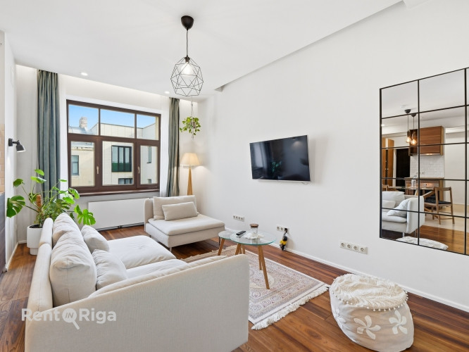 Fantastisks 2 istabu dzīvoklis ar kvalitatīvu apdari Rīgas centrā, klusuma un miera cienītājiem.  Dz Рига - изображение 7
