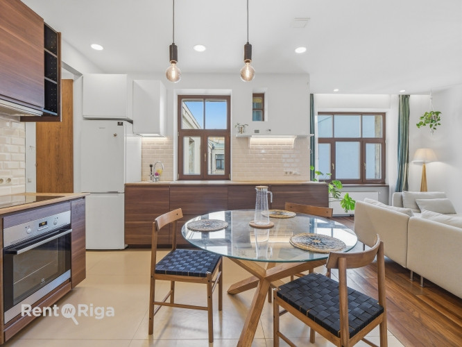 Fantastisks 2 istabu dzīvoklis ar kvalitatīvu apdari Rīgas centrā, klusuma un miera cienītājiem.  Dz Рига - изображение 4