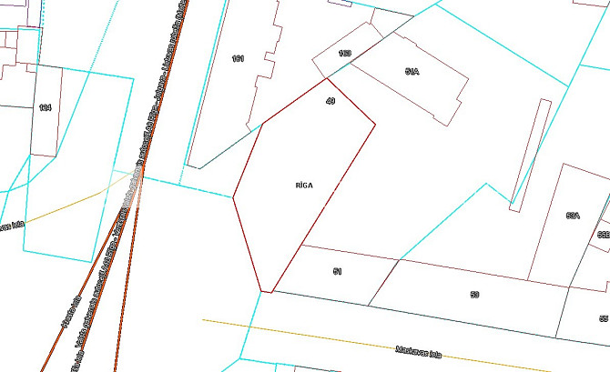 Закрытый двор, вход со двора, разрешено строить трёхэтажное , разрешено строить Рига - изображение 4