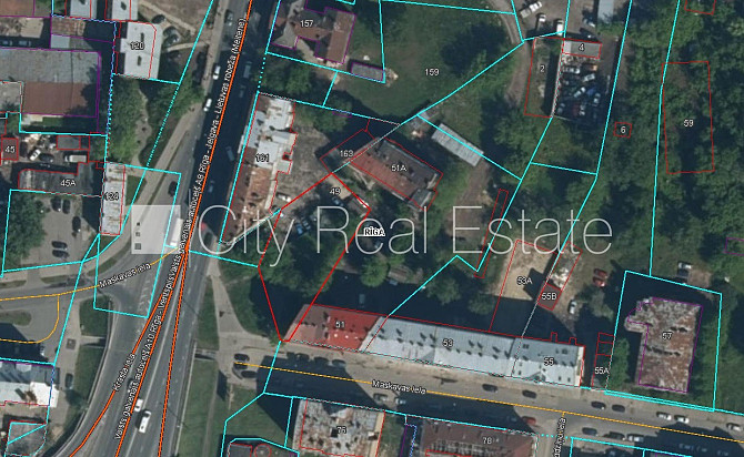 Закрытый двор, вход со двора, разрешено строить трёхэтажное , разрешено строить Рига - изображение 2