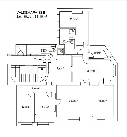 Дом во дворе, реновированный дом, благоустроенный озеленённый двор, въездные Рига - изображение 11