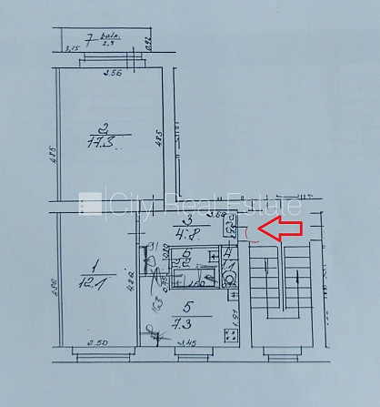 Фасадный дом, кирпичные стены, благоустроенный озеленённый двор, лестничная Тукумс и район - изображение 18