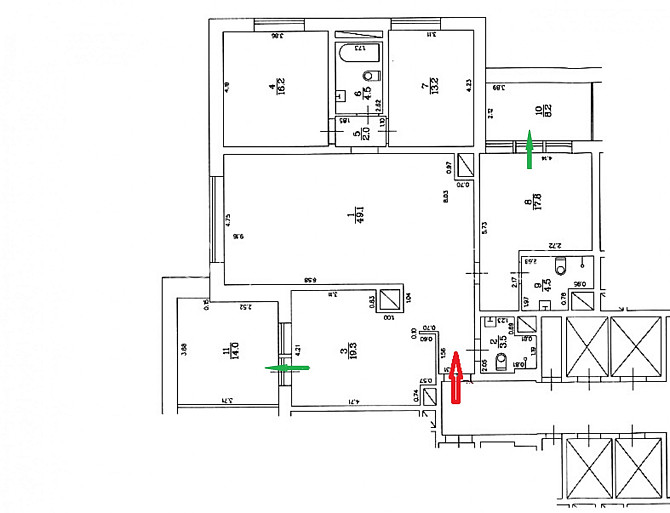 Projekts - Panorama Plaza, jaunceltne, pagrabstāvā pieejama noliktava, bruģēts piebraucamais Rīga - foto 18