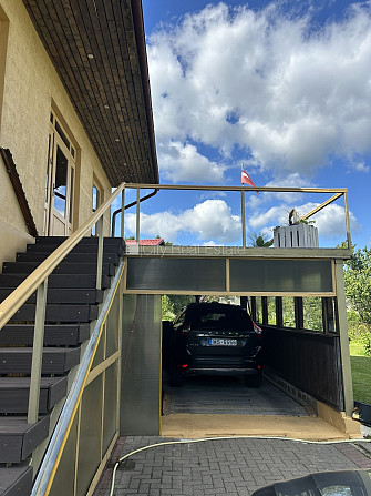 Zeme īpašumā, metāla jumta segums, gāzbetona bloku sienas, labiekārtota apzaļumota Madona un novads - foto 6