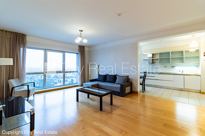 Projekts - Panorama Plaza, jaunceltne, labiekārtota apzaļumota teritorija, pagalmā bērnu Rīga - foto 1