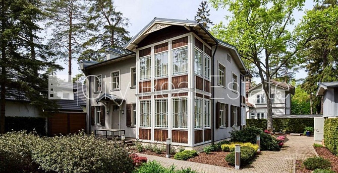 Частный дом, благоустроенная озеленённая территория, подъездная дорога покрыта Юрмала - изображение 1