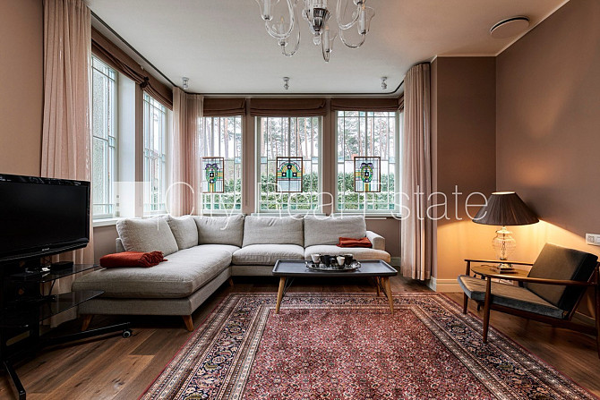 Частный дом, благоустроенная озеленённая территория, подъездная дорога покрыта Юрмала - изображение 11