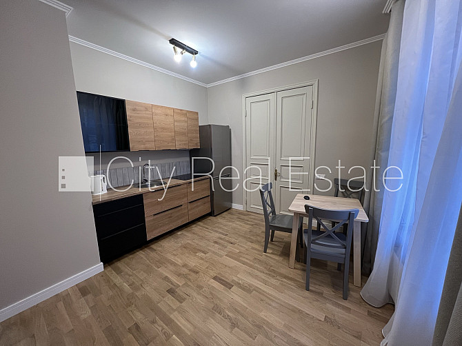 Zeme īpašumā, fasādes māja, renovēta māja, labiekārtota apzaļumota teritorija, teritorijas Rīga - foto 7