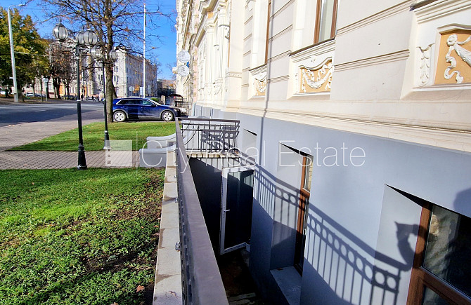 Zeme īpašumā, fasādes māja, renovēta māja, labiekārtota apzaļumota teritorija, teritorijas Rīga - foto 19