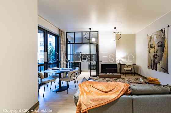 Проект - Паркерс (Parkers), новостройка, здание во дворе, благоустроенный озеленённый Rīga