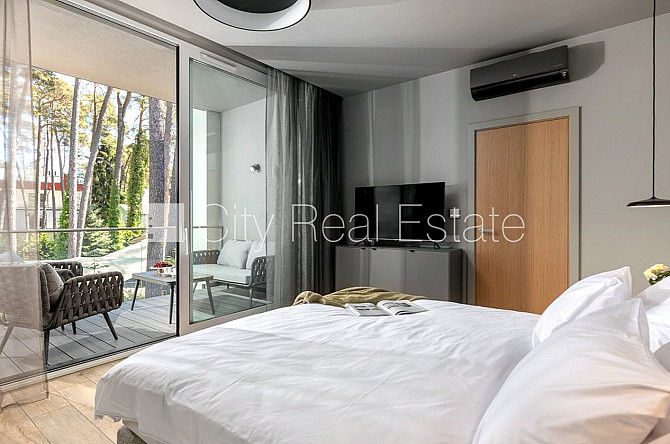 Новостройка, фасадный дом, благоустроенный озеленённый двор, подземная стоянка, Юрмала - изображение 10