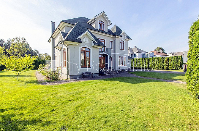 Zeme īpašumā, privātmāja, jaunceltne, keramzīta bloku sienas, labiekārtota apzaļumota Rīga - foto 2