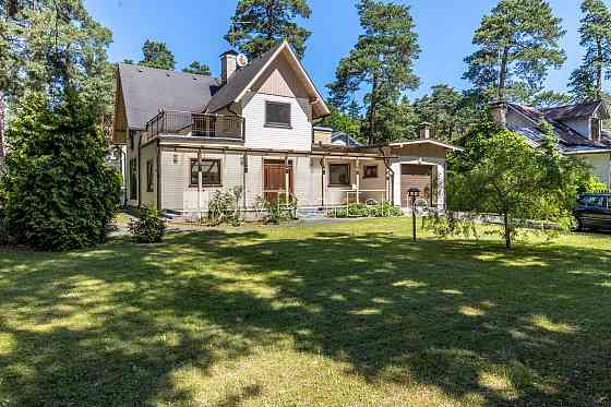 Частный дом, реновированный дом, благоустроенная озеленённая территория, Юрмала