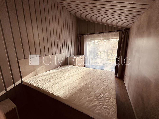 Частный дом, благоустроенный озеленённый двор, территория обнесена железным Рига - изображение 13