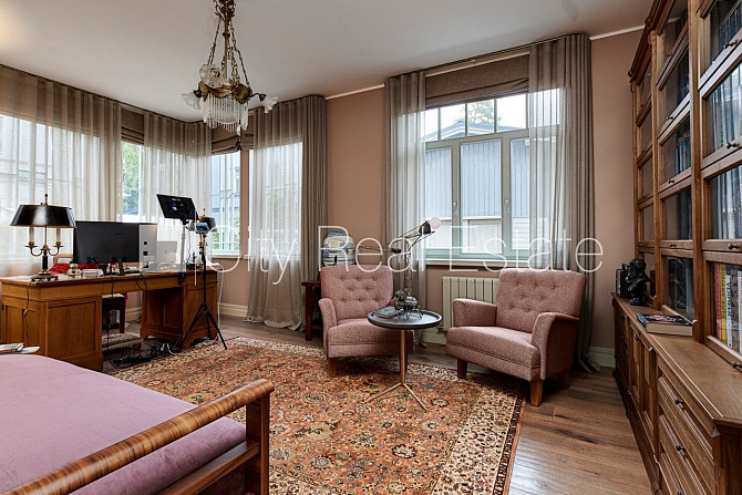 Частный дом, благоустроенная озеленённая территория, подъездная дорога покрыта Юрмала - изображение 17