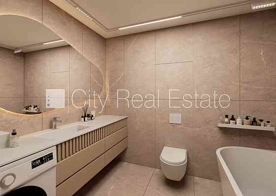 Проект - Kalpaka Residence, вход со двора, балкон, терасса, изолированные комнаты 2 шт., Рига