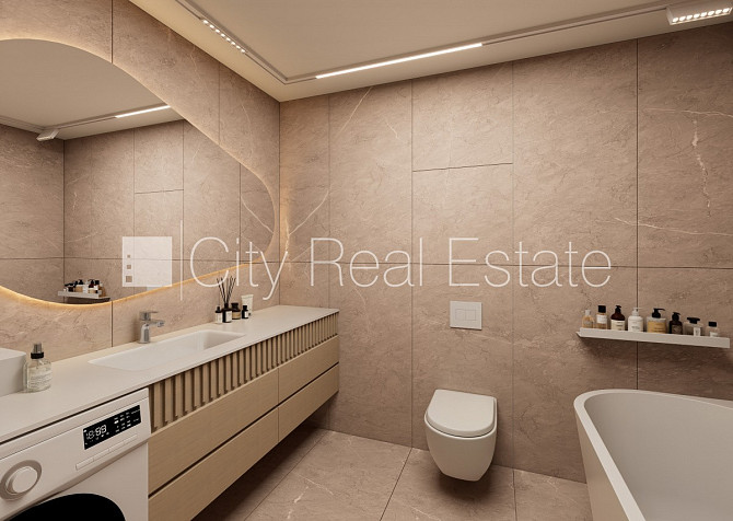 Проект - Kalpaka Residence, вход со двора, балкон, терасса, изолированные комнаты 2 шт., Рига - изображение 5