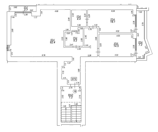Фасадный дом, реновированный дом, закрытый двор, возможность аренды парковки, Рига - изображение 9