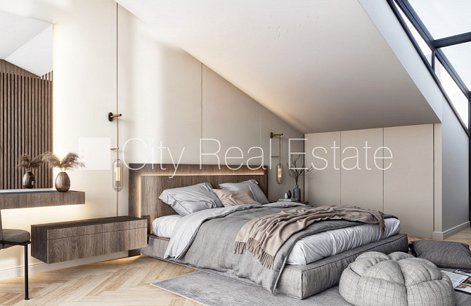 Проект - Kalpaka Residence, фасадный дом, реновированный дом, благоустроенная озеленённая Рига - изображение 4