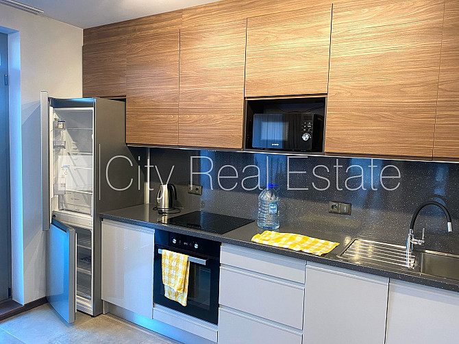 Благоустроенный озеленённый двор, закрытый двор, место для машины, терасса, Юрмала - изображение 4