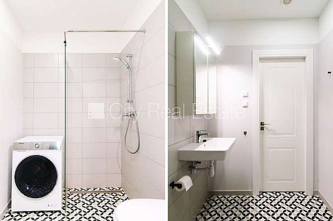 Fasādes māja, renovēta māja, iespēja nomāt autostāvvietu, ieeja no ielas, ir lifts, viena Rīga - foto 7