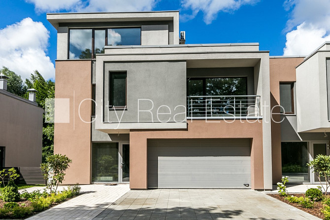 Рядный дом, новостройка, благоустроенная озеленённая территория, территория Рига - изображение 2