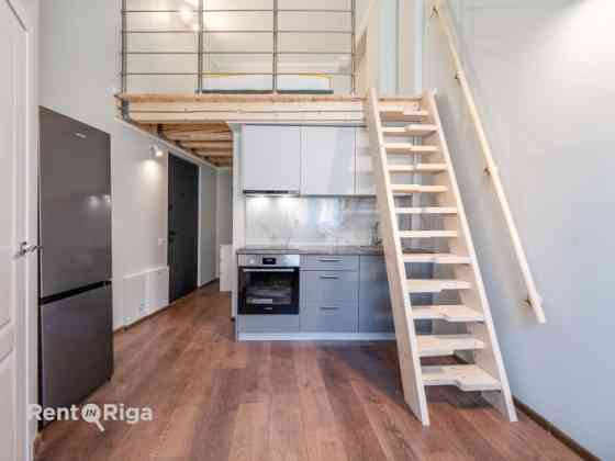 Доступна уникальная квартира в стиле лофт в новом проекте на улице Katolu 11  с Rīga