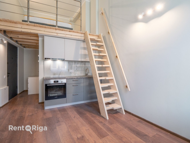 Pieejams unikāls lofta tipa dzīvoklis jaunajā projektā Katolu ielā 11  ar augstvērtīgu Rīga - foto 2