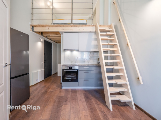 Pieejams unikāls lofta tipa dzīvoklis jaunajā projektā Katolu ielā 11  ar augstvērtīgu Rīga - foto 3