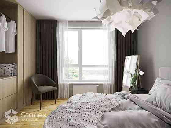 Очаровательная трехкомнатная квартира с балконом на берегу озера Югла.  Дом сдан Рига