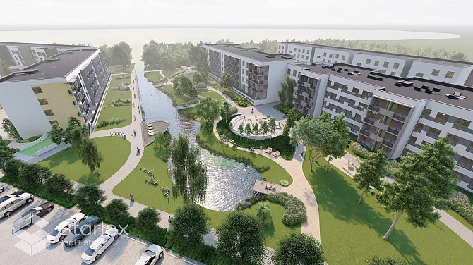 Очаровательная трехкомнатная квартира с балконом на берегу озера Югла.  Дом сдан Рига - изображение 2