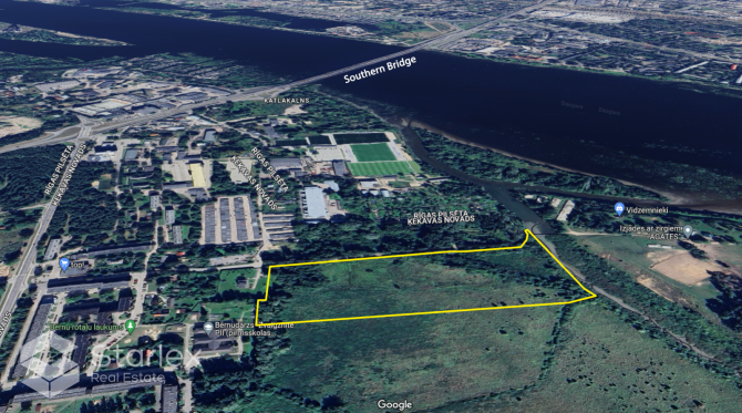 Pārdod 6.04 ha zemes gabalu Valdlaučos, Ķekavas novadā, 100 m attālumā no Rīgas robežas. Ķekavas pagasts - foto 20