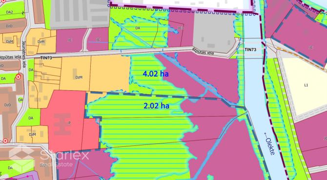 Pārdod 6.04 ha zemes gabalu Valdlaučos, Ķekavas novadā, 100 m attālumā no Rīgas robežas. Ķekavas pagasts - foto 14